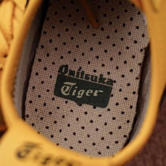 Onitsuka Tiger by Asics Yellow and Black Sneakers - Picture 4 of 5
